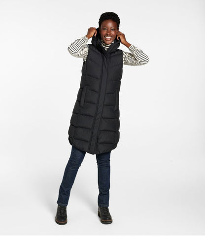 Women's Popham Puffer Long Vest - US 5075