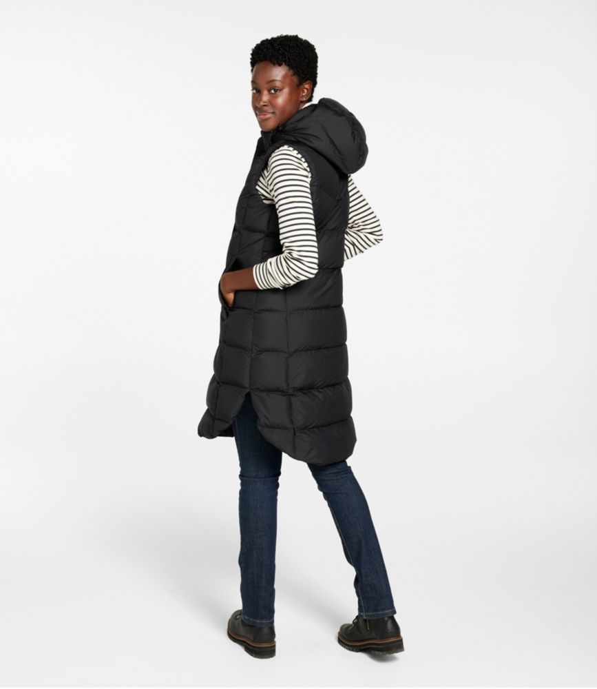 Women's Popham Puffer Long Vest - US 5075