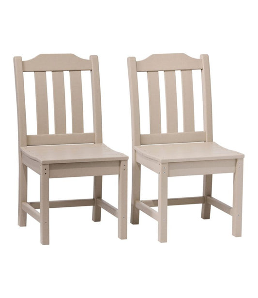 All-Weather Armless Chair, Set of Two - US 9514