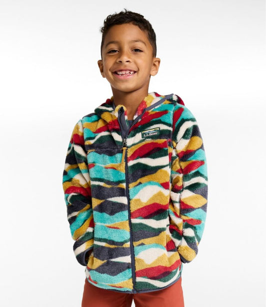 Kids' L.L.Bean Hi-Pile Fleece, Print - US 3176