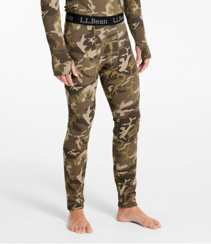 Men's L.L.Bean Heavyweight Base Layer Pant, Print - US 2038