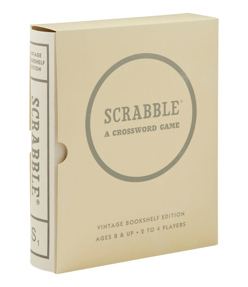 Scrabble Vintage Bookshelf Game - US 1863