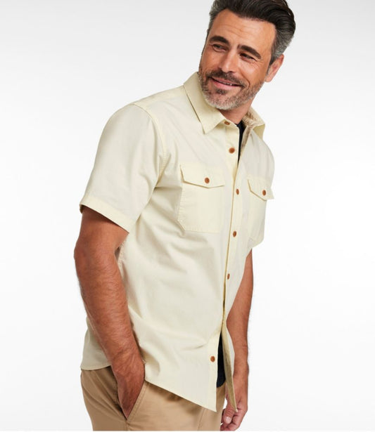 Men's Riverton Ripstop Shirt, Short-Sleeve, Traditional Untucked Fit - US 4920