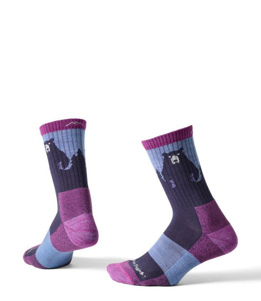 Women's Darn Tough Bear Town Micro Crew Hiking Socks - US 1047