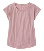 Women's Streamside Tee, Short-Sleeve Ruched Crew - US 9471