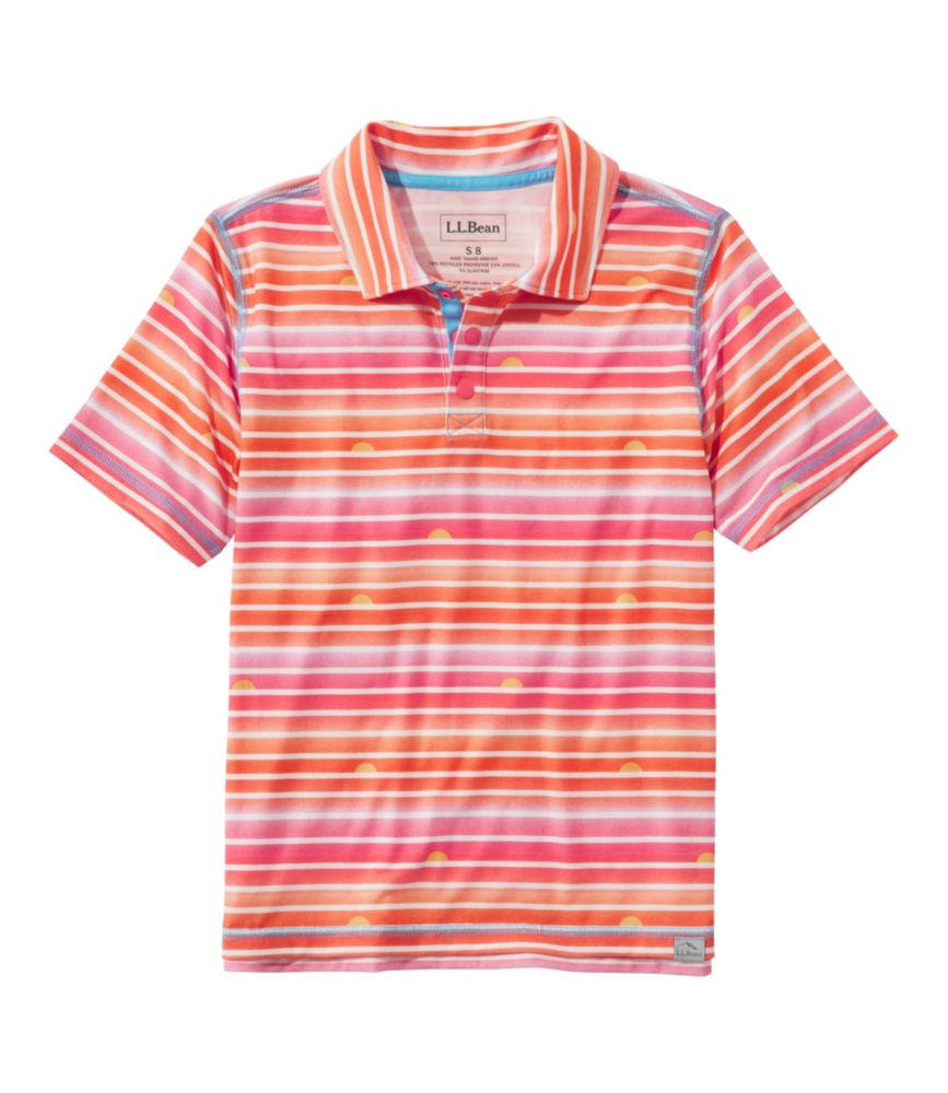 Kids' Everyday SunSmart® Polo, Print - US 5137