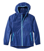 Kids' Wind and Rain Jacket, Reflective Zipper - US 0880
