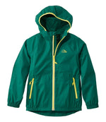 Kids' Wind and Rain Jacket, Reflective Zipper - US 4997
