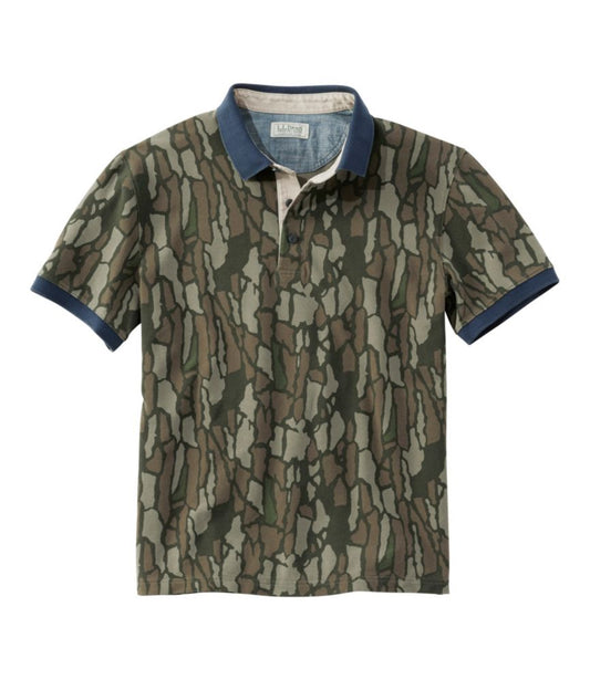 Men's Casco Bay Rugged Polo, Short-Sleeve, Print - US 4351