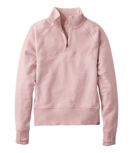 Women's L.L.Bean Cozy Pullover, Quarter-Zip - US 4462