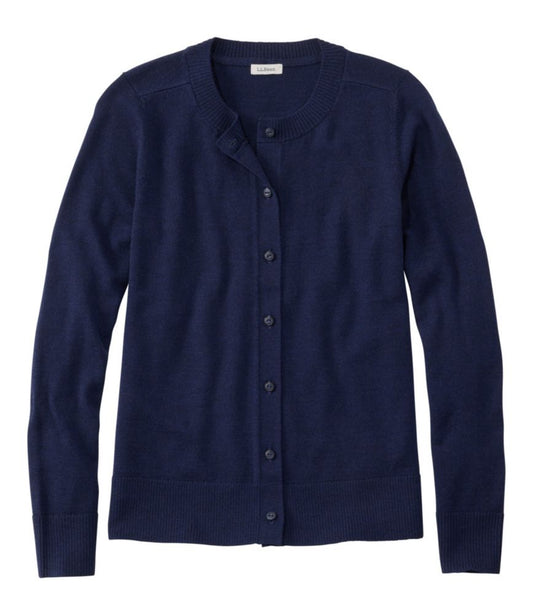 Women's Essential Merino Wool Sweater, Cardigan - US 5550