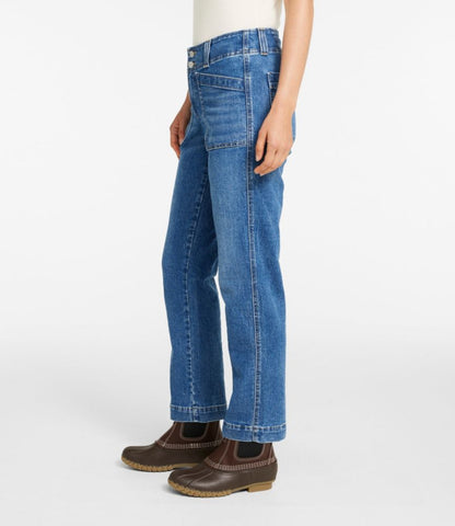 Women's 1912 Field Denim Pants, Mid-Rise Ankle Utility - US 6887