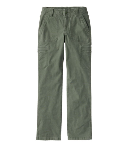 Women's 207 Vintage Cotton Canvas Pants, Mid-Rise Straight-Leg Cargo - US 6659
