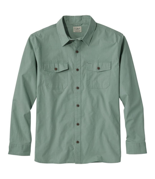 Men's Riverton Ripstop Shirt, Long-Sleeve, Traditional Untucked Fit - US 8075