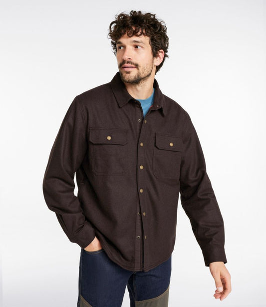 Men's Maine Guide Lightweight Lined Wool Field Shirt - US 2374