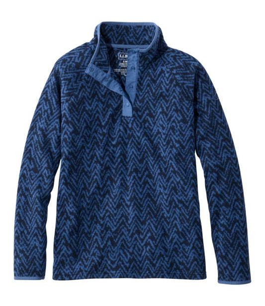 Women's All Season Access Fleece Pullover, Print - US 0146