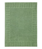 Organic Cotton Textured Bordered Bath Mat - US 6379