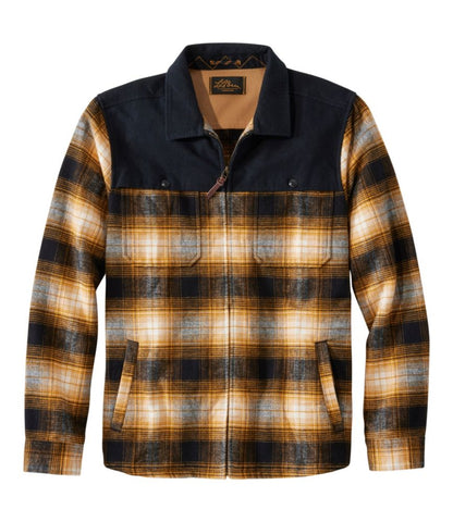 Men's Signature 1965 Chamois Cloth Stag Jacket, Plaid - US 8107