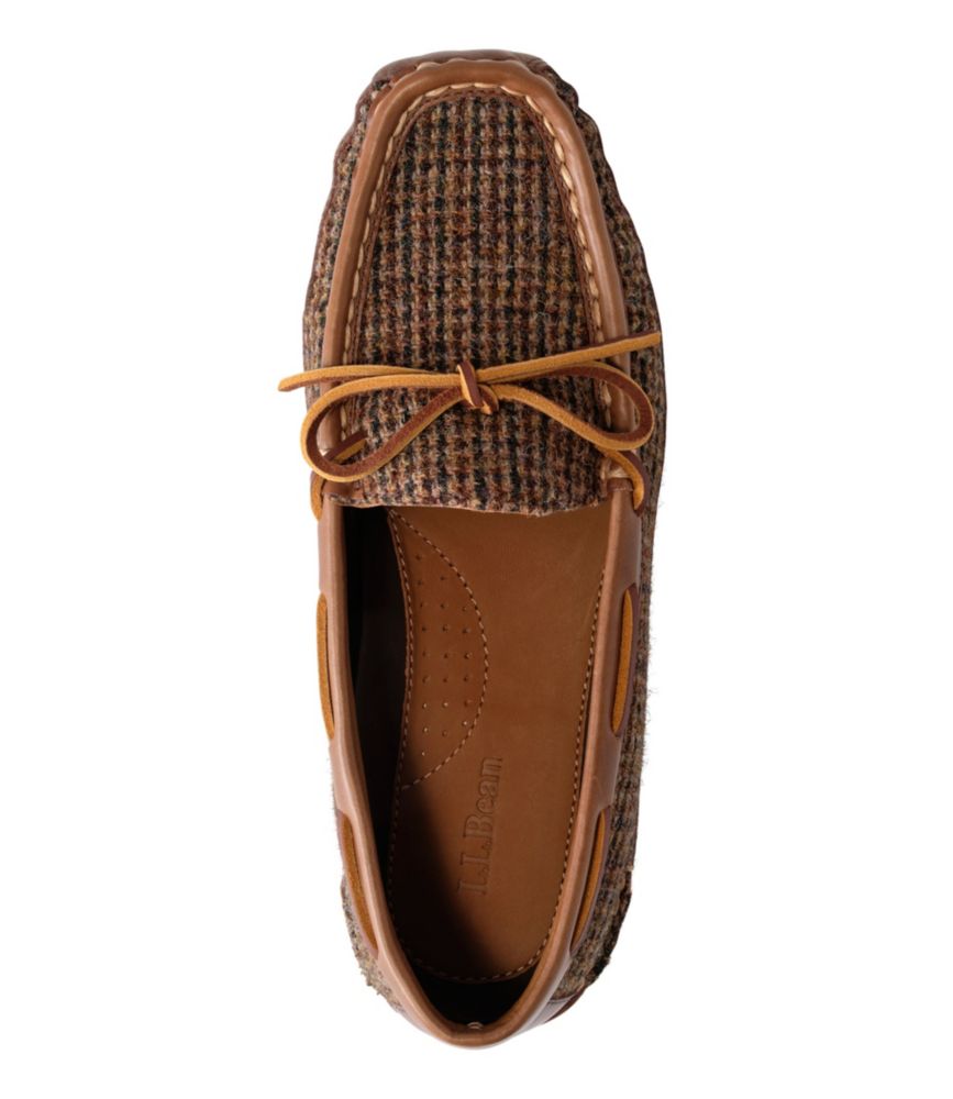 Men's Double Sole Slippers, Harris Tweed - US 9123