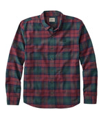 Men's Sunwashed Oxford Shirt, Slightly Fitted Untucked Fit, Plaid - US 1911