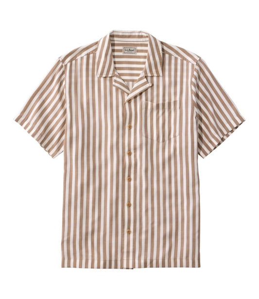 Men's Sunwashed Summer Shirt, Slightly Fitted Untucked Fit - US 8798