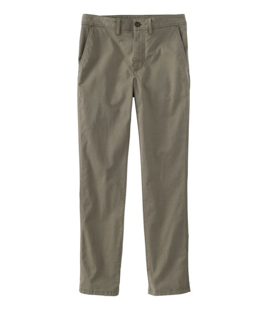 Men's Sunwashed Khaki Pants, Slim Fit - US 0192