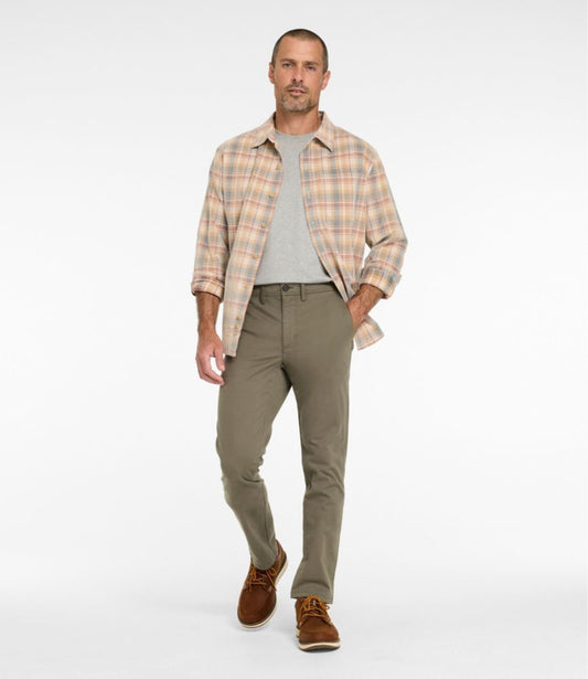 Men's Sunwashed Khaki Pants, Slim Fit - US 0192