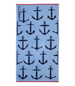 Seaside Beach Towel, Anchors - US 7346