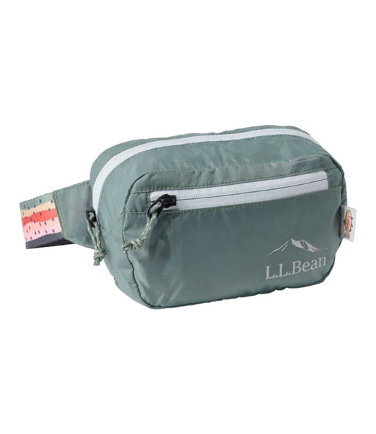 L.L.Bean Stowaway Waist Pack, Print Strap - US 9887