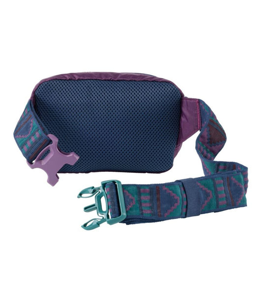 L.L.Bean Stowaway Waist Pack, Print Strap - US 8327