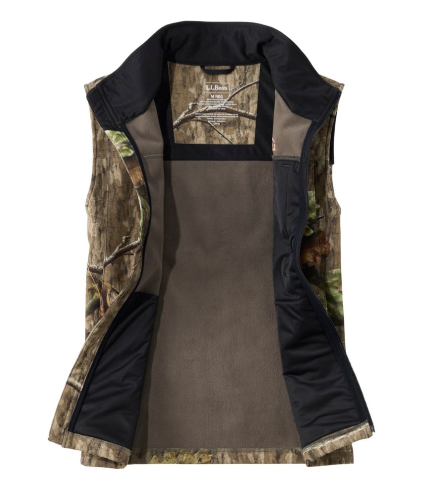 Men's Hunter's Pathfinder Soft Shell Vest, Camo - US 3878