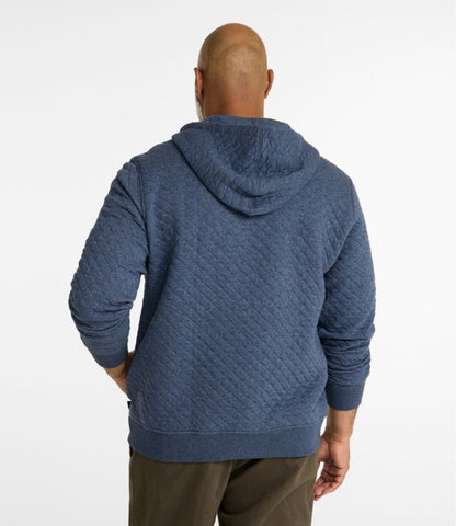 Men's Bean's Quilted Snap Hoodie - US 8430