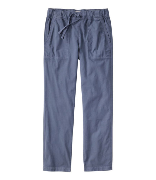Women's Sunwashed Cotton-Blend Pull-On Pants, Mid-Rise Ankle - US 8142