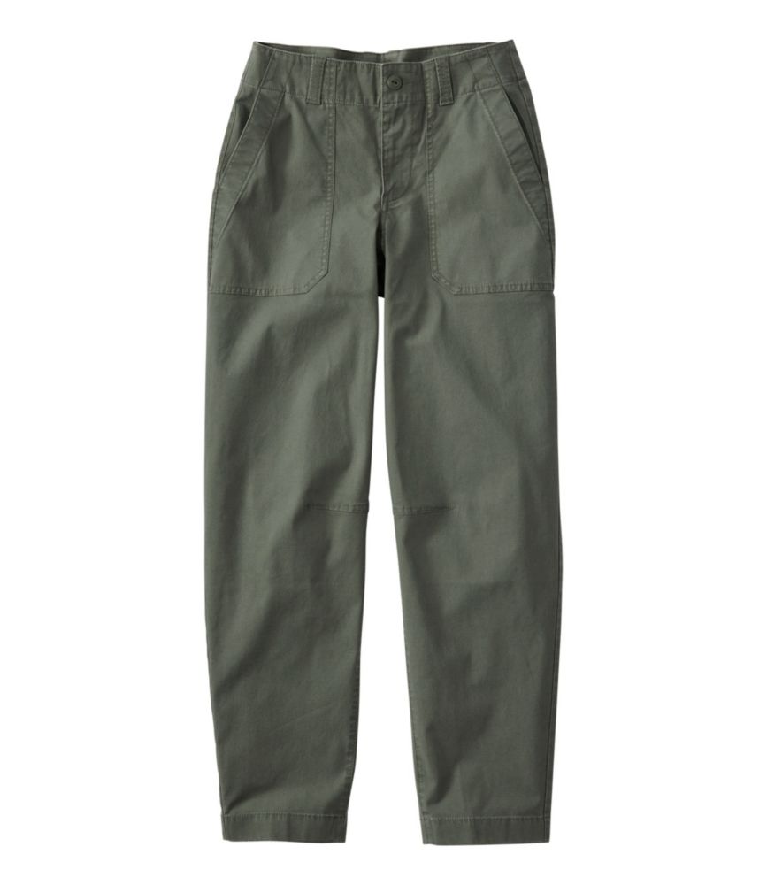 Women's 207 Vintage Cotton Canvas Pants, Mid-Rise Barrel-Leg - US 8034