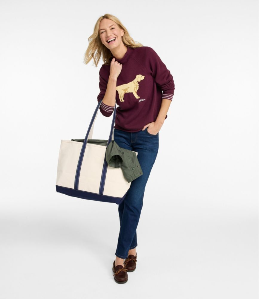Women's The Original Double L® Sweater, Novelty Rollneck - US 4189