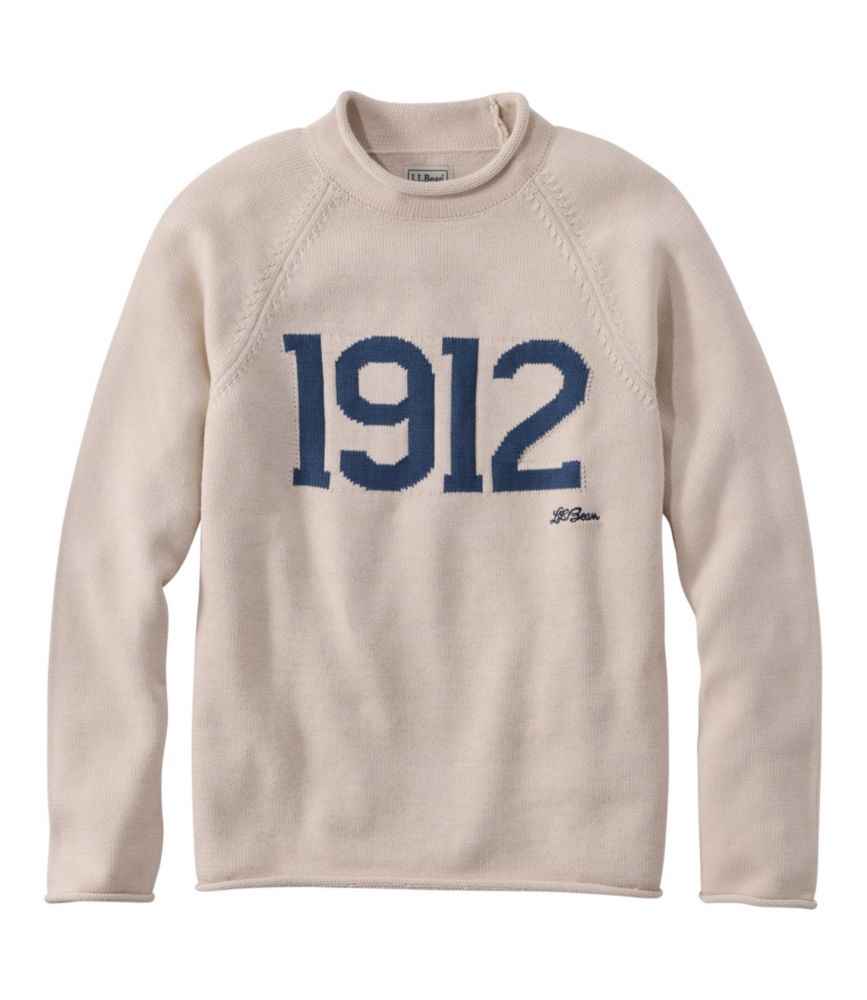 Men's The Original Double L® Rollneck Sweater, Novelty - US 3842