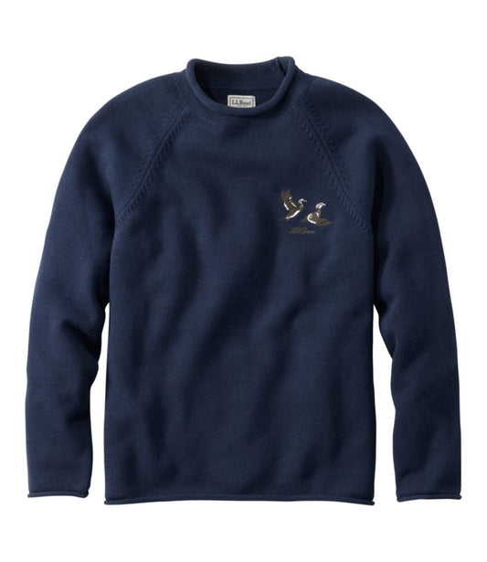 Men's The Original Double L® Rollneck Sweater, Novelty - US 6541