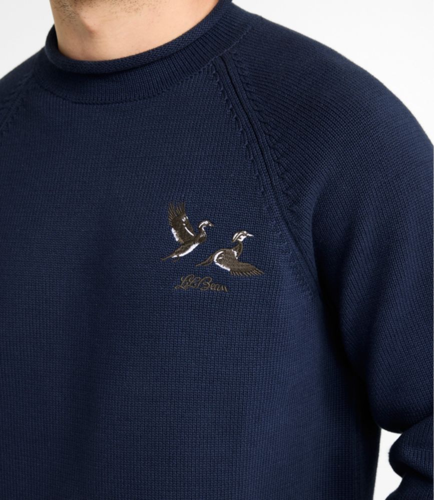 Men's The Original Double L® Rollneck Sweater, Novelty - US 6541