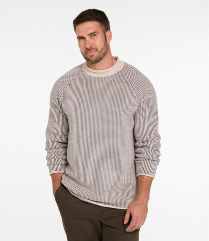 Men's The Original Double L® Rollneck Sweater, Bird's-Eye - US 2595
