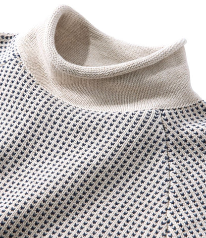 Men's The Original Double L® Rollneck Sweater, Bird's-Eye - US 2595