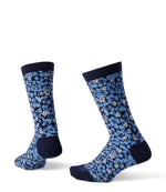 Women's Floral Full-Cushion Hiking Socks, Crew - US 7196