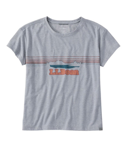 Women's Mountainside Crewneck Tee, Short-Sleeve Graphic - US 6150