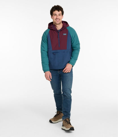 Men's Mountain Classic Insulated Anorak, Colorblock - US 4530