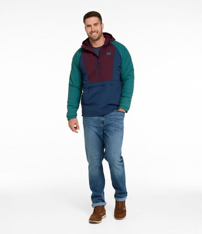 Men's Mountain Classic Insulated Anorak, Colorblock - US 4530