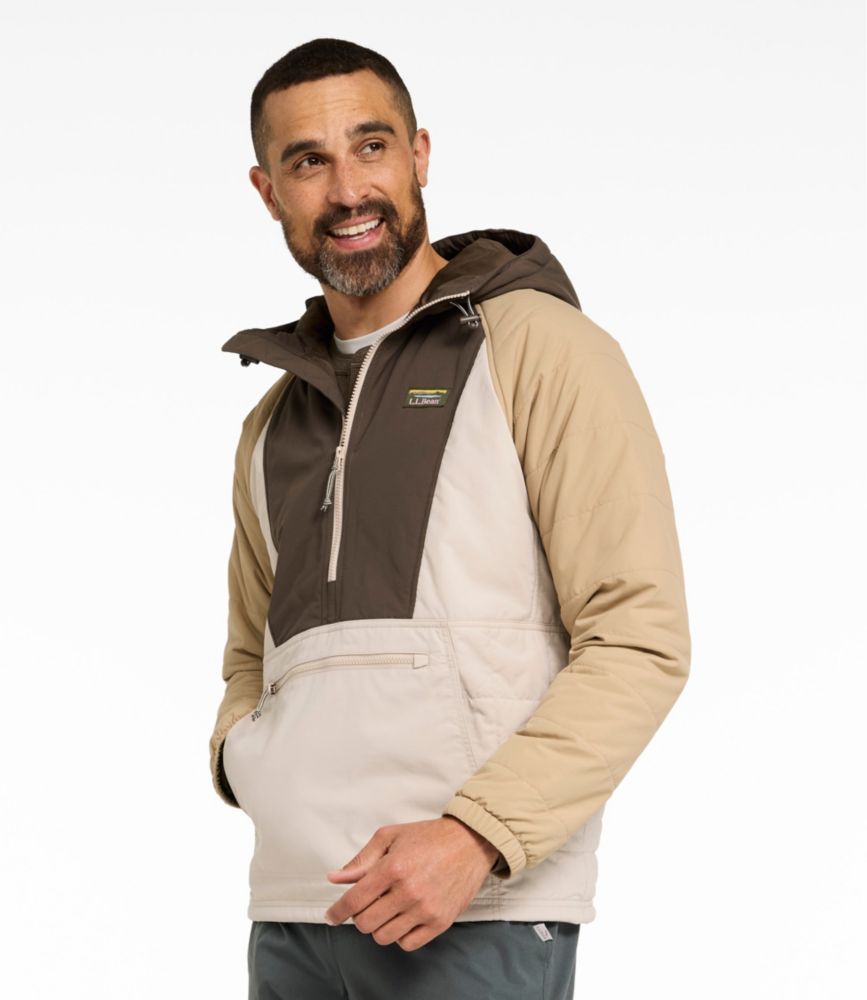 Men's Mountain Classic Insulated Anorak, Colorblock - US 5820
