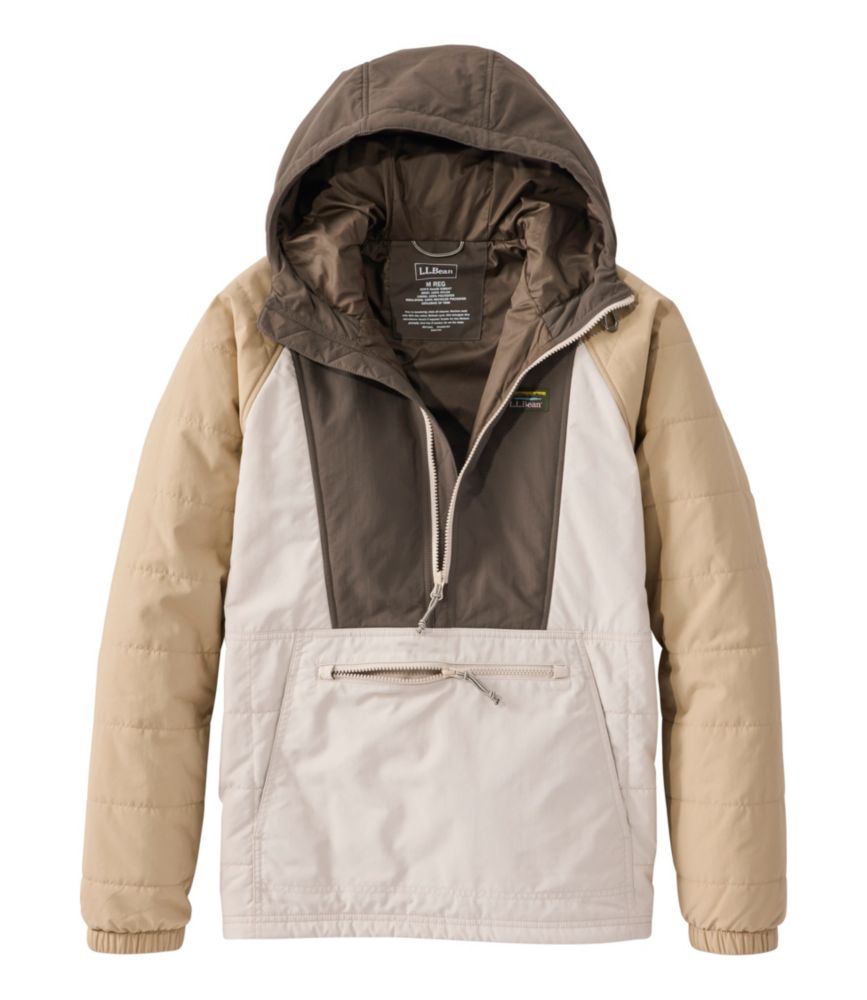 Men's Mountain Classic Insulated Anorak, Colorblock - US 5820