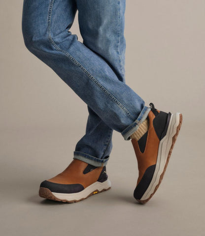 Men's NextVenture Waterproof Slip-On Shoes, Leather - US 2938