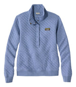 Women's Quilted Half-Snap Sweatshirt - US 4697