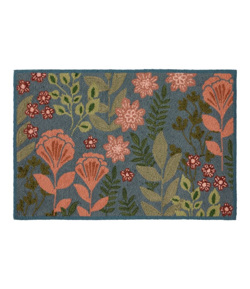 Indoor/Outdoor Vacationland Rug, Floral Bloom - US 4524