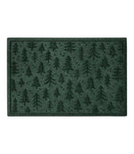 Everyspace Recycled Waterhog Doormat, Holiday Trees - US 2168